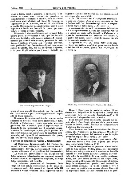 Rivista del freddo periodico mensile illustrato tecnico, scientifico, economico, commerciale