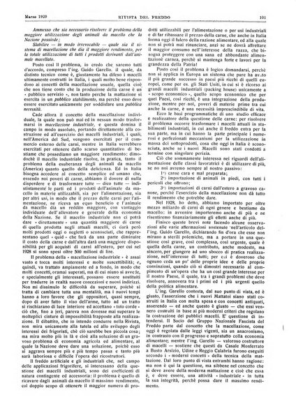 Rivista del freddo periodico mensile illustrato tecnico, scientifico, economico, commerciale