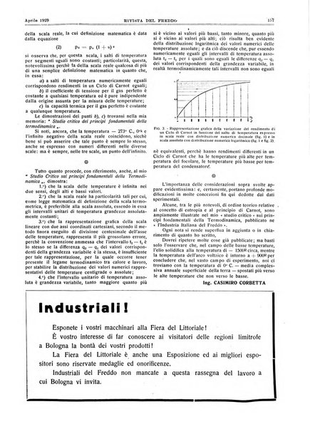 Rivista del freddo periodico mensile illustrato tecnico, scientifico, economico, commerciale