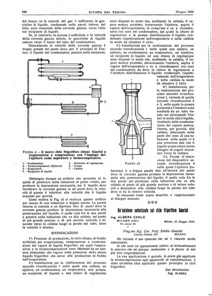 Rivista del freddo periodico mensile illustrato tecnico, scientifico, economico, commerciale