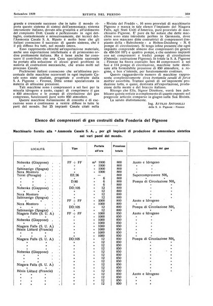 Rivista del freddo periodico mensile illustrato tecnico, scientifico, economico, commerciale