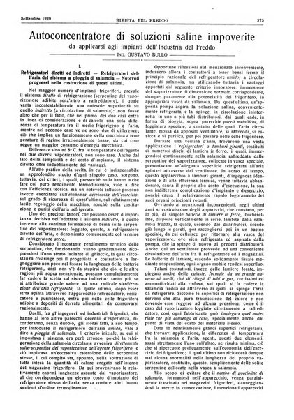 Rivista del freddo periodico mensile illustrato tecnico, scientifico, economico, commerciale