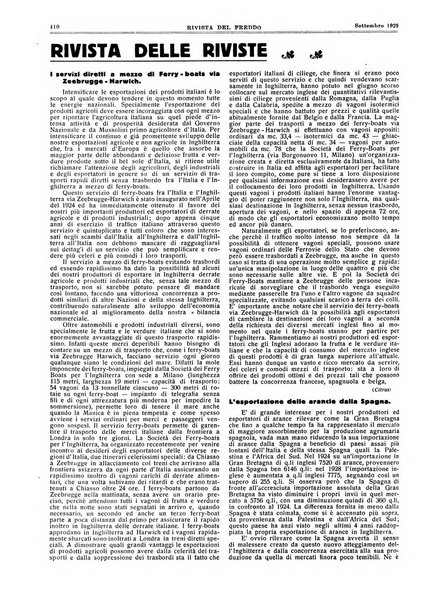 Rivista del freddo periodico mensile illustrato tecnico, scientifico, economico, commerciale