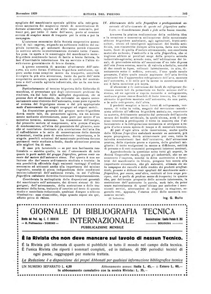 Rivista del freddo periodico mensile illustrato tecnico, scientifico, economico, commerciale