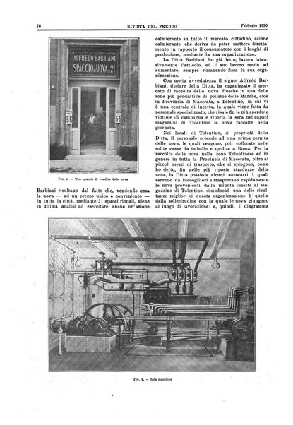 Rivista del freddo periodico mensile illustrato tecnico, scientifico, economico, commerciale