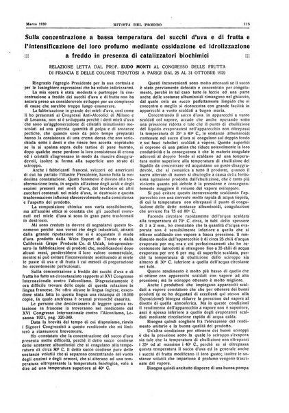 Rivista del freddo periodico mensile illustrato tecnico, scientifico, economico, commerciale