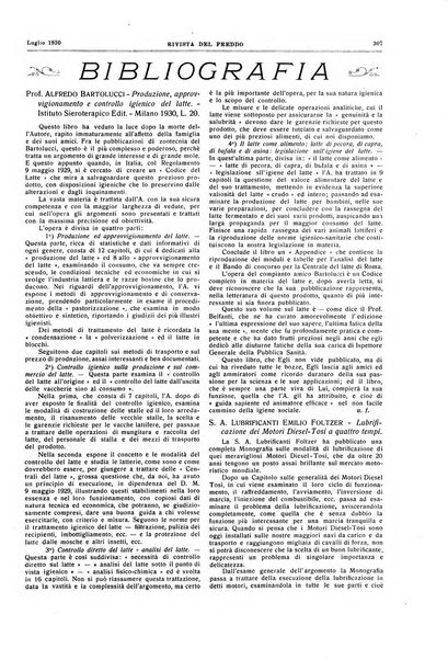 Rivista del freddo periodico mensile illustrato tecnico, scientifico, economico, commerciale