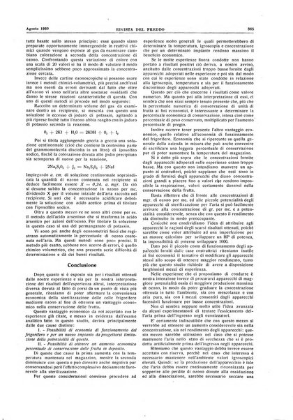 Rivista del freddo periodico mensile illustrato tecnico, scientifico, economico, commerciale