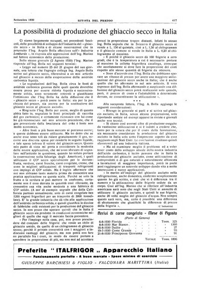 Rivista del freddo periodico mensile illustrato tecnico, scientifico, economico, commerciale