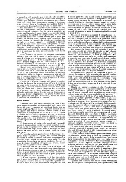 Rivista del freddo periodico mensile illustrato tecnico, scientifico, economico, commerciale