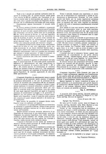 Rivista del freddo periodico mensile illustrato tecnico, scientifico, economico, commerciale