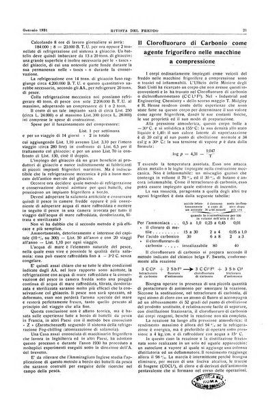 Rivista del freddo periodico mensile illustrato tecnico, scientifico, economico, commerciale