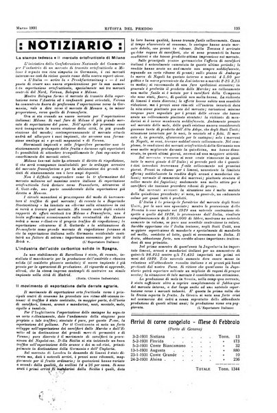 Rivista del freddo periodico mensile illustrato tecnico, scientifico, economico, commerciale