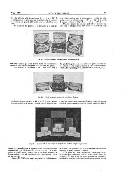 Rivista del freddo periodico mensile illustrato tecnico, scientifico, economico, commerciale