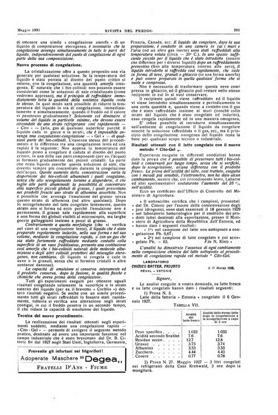 Rivista del freddo periodico mensile illustrato tecnico, scientifico, economico, commerciale