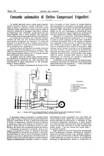 Rivista del freddo periodico mensile illustrato tecnico, scientifico, economico, commerciale