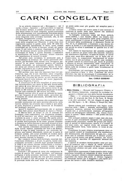 Rivista del freddo periodico mensile illustrato tecnico, scientifico, economico, commerciale