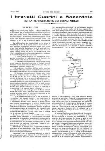 Rivista del freddo periodico mensile illustrato tecnico, scientifico, economico, commerciale