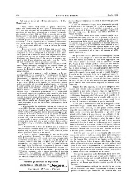 Rivista del freddo periodico mensile illustrato tecnico, scientifico, economico, commerciale