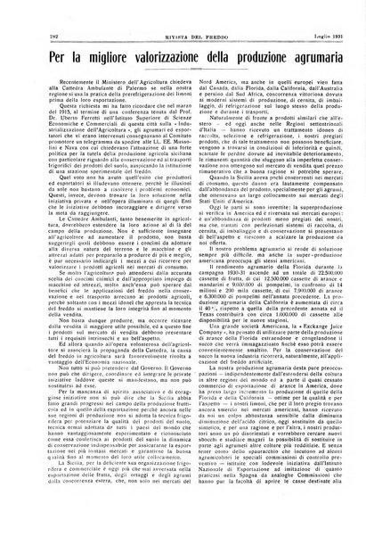 Rivista del freddo periodico mensile illustrato tecnico, scientifico, economico, commerciale