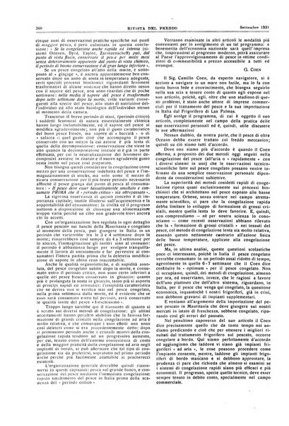 Rivista del freddo periodico mensile illustrato tecnico, scientifico, economico, commerciale