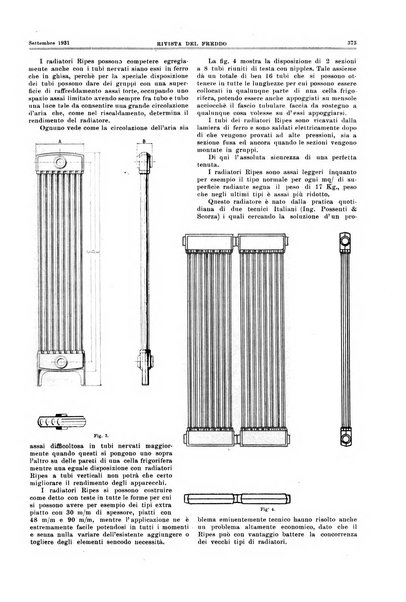 Rivista del freddo periodico mensile illustrato tecnico, scientifico, economico, commerciale