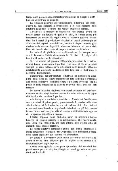 Rivista del freddo periodico mensile illustrato tecnico, scientifico, economico, commerciale