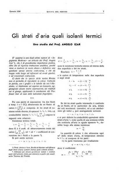 Rivista del freddo periodico mensile illustrato tecnico, scientifico, economico, commerciale