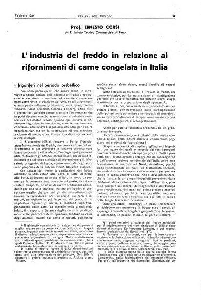 Rivista del freddo periodico mensile illustrato tecnico, scientifico, economico, commerciale