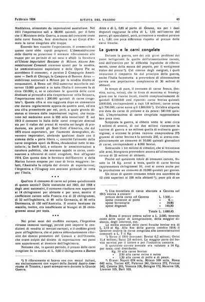 Rivista del freddo periodico mensile illustrato tecnico, scientifico, economico, commerciale