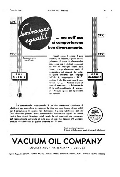 Rivista del freddo periodico mensile illustrato tecnico, scientifico, economico, commerciale