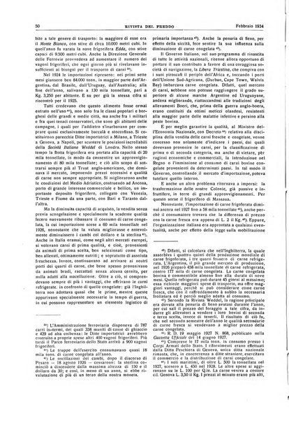 Rivista del freddo periodico mensile illustrato tecnico, scientifico, economico, commerciale