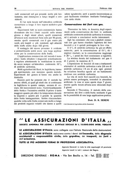 Rivista del freddo periodico mensile illustrato tecnico, scientifico, economico, commerciale