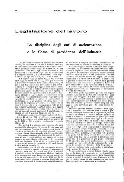 Rivista del freddo periodico mensile illustrato tecnico, scientifico, economico, commerciale