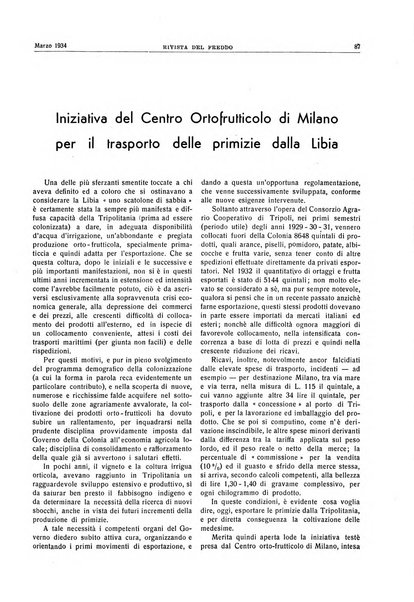 Rivista del freddo periodico mensile illustrato tecnico, scientifico, economico, commerciale