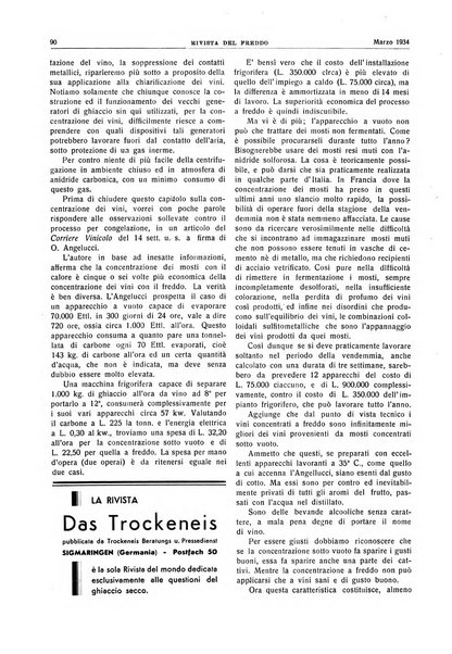 Rivista del freddo periodico mensile illustrato tecnico, scientifico, economico, commerciale