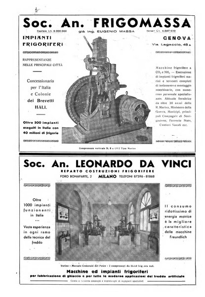 Rivista del freddo periodico mensile illustrato tecnico, scientifico, economico, commerciale