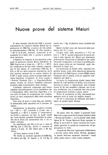 Rivista del freddo periodico mensile illustrato tecnico, scientifico, economico, commerciale