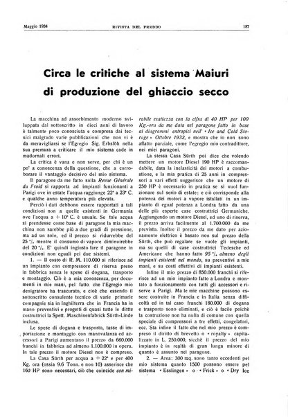 Rivista del freddo periodico mensile illustrato tecnico, scientifico, economico, commerciale