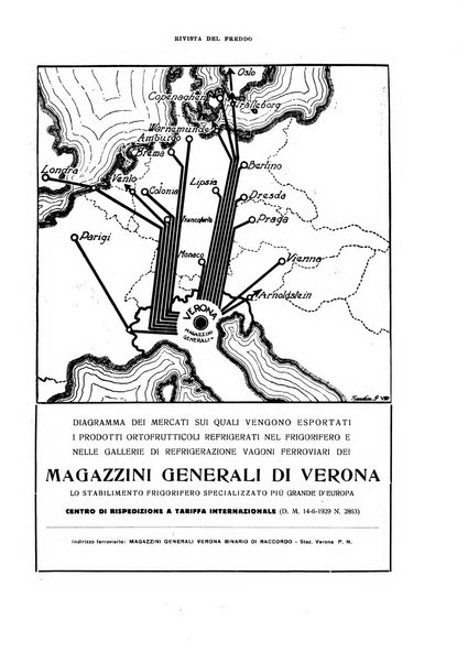 Rivista del freddo periodico mensile illustrato tecnico, scientifico, economico, commerciale