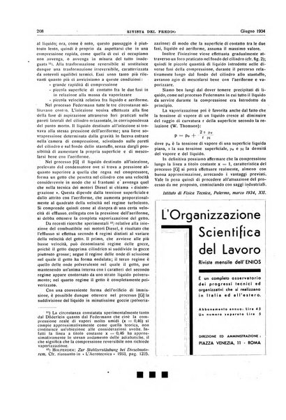 Rivista del freddo periodico mensile illustrato tecnico, scientifico, economico, commerciale