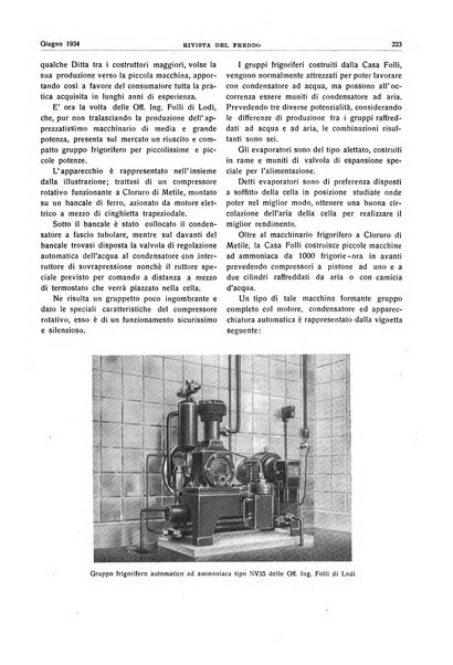 Rivista del freddo periodico mensile illustrato tecnico, scientifico, economico, commerciale