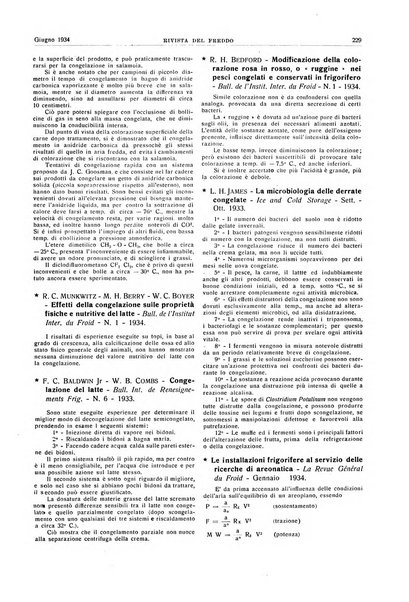 Rivista del freddo periodico mensile illustrato tecnico, scientifico, economico, commerciale