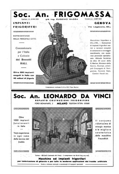 Rivista del freddo periodico mensile illustrato tecnico, scientifico, economico, commerciale