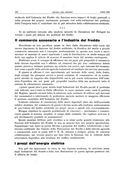 Rivista del freddo periodico mensile illustrato tecnico, scientifico, economico, commerciale