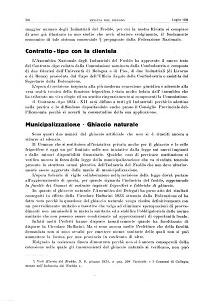 Rivista del freddo periodico mensile illustrato tecnico, scientifico, economico, commerciale