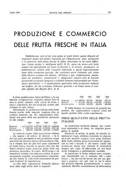 Rivista del freddo periodico mensile illustrato tecnico, scientifico, economico, commerciale