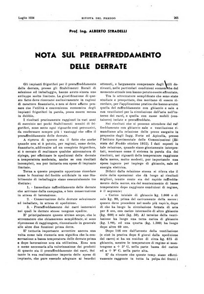 Rivista del freddo periodico mensile illustrato tecnico, scientifico, economico, commerciale