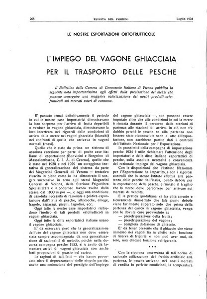 Rivista del freddo periodico mensile illustrato tecnico, scientifico, economico, commerciale