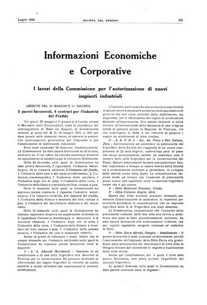 Rivista del freddo periodico mensile illustrato tecnico, scientifico, economico, commerciale